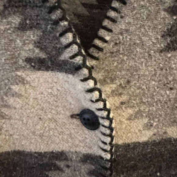 vintage pendleton inspired graphic vest size small / medium - Picture 3 of 9